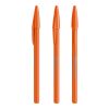 BIC® Style Kugelschreiber Orange | schwarze Tinte | 1-farbiger Siebdruck | Schaft-Clipverlängerung | 20.00 mm x 55.00 mm