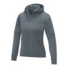 Sayan Kapuzenpullover mit halbem Reißverschluss für Damen Standard | stahlgrau | XL | ohne Werbeanbringung | Nicht verfügbar | Nicht verfügbar | Nicht verfügbar