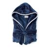 VINGA Louis Luxus Plüsch GRS rPET Bademantel Größe L/XL navy blau | ohne Werbeanbringung | Nicht verfügbar | Nicht verfügbar | Nicht verfügbar