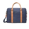 VINGA Bosler Computertasche aus RCS recyceltem Canvas navy blau | ohne Werbeanbringung | Nicht verfügbar | Nicht verfügbar