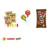 Welcome Goodie Bag bunt | ohne Werbeanbringung | M&M´s, HARIBO,Chupa Chups