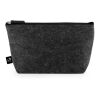 MALLORCA. Vielseitige Tasche aus recyceltem Filz (100% rPET) Dunkelgrau