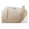 VILLE. Tragetasche aus 100% Canvas-Baumwolle mit einer Innentasche (280 g/m²) Beige | ohne Werbeanbringung