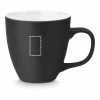 PANTHONY MAT. Becher aus Hydroglasur-Porzellan mit 450 ml Fassungsvermögen schwarz | ohne Werbeanbringung | Nicht verfügbar | Nicht verfügbar | Nicht verfügbar