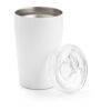 SLIDER. Reisebecher (Sublimation) aus Edelstahl 380 ml weiß | ohne Werbeanbringung | Nicht verfügbar | Nicht verfügbar | Nicht verfügbar