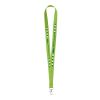LARIAT. Lanyard aus Polyester mit 20mm Breite Rosa | ohne Werbeanbringung | Nicht verfügbar | Nicht verfügbar | Nicht verfügbar