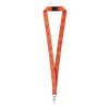 BRISTOL. Sublimationslanyard aus Polyester Weiß | ohne Werbeanbringung
