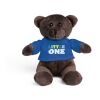 BEAR. Teddybär Plüschtier mit T-Shirt Rot