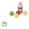 3D Präsent "Transporter" mit Lindt Minis und Nikolaus bunt | ohne Werbeanbringung | Fairtrade® Schokolade