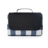 RILEY II. EPE-beschichtete Picknickdecke (180 g/m²) mit Muster Blau