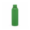 Hudson Trinkflasche 540ml aus recy. Edelstahl. Doppelwandig, gummierter Oberfläche Grün
