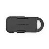 Evergreen Go 2-in-1 Schlüsselanhänger mit Powerbank. rTPE. LED-Anzeige Schwarz