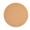 Mercury rundes Tischset aus Kork. Hergestellt in Portugal Beige | ohne Werbeanbringung | Nicht verfügbar | Nicht verfügbar | Nicht verfügbar