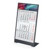 Tischkalender Desktop 3 Color Metallaufsteller farbbeschichtet Anthrazit | 105 × 230 mm | ohne Werbeanbringung | 1 Jahr