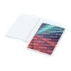 Notizbuch Flexx-Book Umfang groß Karton-Softcover individuell bedruckt DIN A4 | ohne Werbeanbringung | Karton glänzend | Winkelkaro