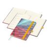 Wochenkalender links + Notizen rechts Match-Hybrid Papier-Hardcover A5 Gelb | DIN A5 | ohne Werbeanbringung | Papier glänzend