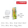 STABILO swing cool 6er Box Leuchtmarkierer 2-farbiger Tampondruck