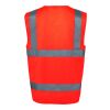 Warnweste mit Reißverschluss, 120 g/m² orange | S | Nicht verfügbar | Nicht verfügbar