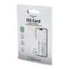Xoopar ICE-Card Ultradünne Tracker-Karte wiederaufladbar Weiss