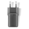 Fresh 'n Rebel 30W Schnellladegerät GaN USB-C & USB-A Dunkelgrau | ohne Werbeanbringung
