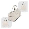 InSideOut Reuuz Canvas Reise-/Sporttasche 28 x 56 x 28 cm Beige-Schwarz