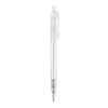 Kugelschreiber Futurepoint Transparent Weiss-Weiss | 1-farbiger Siebdruck | in Verlängerung vom Clip | 50 mm x 25 mm | Nicht verfügbar