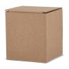 Geschenkbox für Kaffeebecher Braun | ohne Werbeanbringung | Nicht verfügbar | Nicht verfügbar | Nicht verfügbar