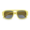 Bastian Sonnenbrille UV400 Hellgelb | 1-farbiger Tampondruck | 1 cm vom linken Scharnier | 50 mm x 15 mm