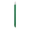 Kugelschreiber S45 Bio hardcolour Grün-Weiss | 1-farbiger Siebdruck | 270° vom Clip | 45 mm x 25 mm | Nicht verfügbar