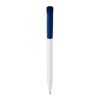 Kugelschreiber S45 Hardcolour Weiss-Dunkelblau | 1-farbiger Tampondruck | Clip | 25 mm x 6 mm | Nicht verfügbar