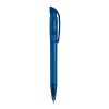 Kugelschreiber S45 Clear Transparent Dunkelblau-Dunkelblau | 1-farbiger Tampondruck | Clip | 25 mm x 6 mm | Nicht verfügbar