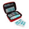 Erste-Hilfe-Set 40-teilig Andes Rot Weiß | Digitaldruck | Oberseite | 55 mm x 40 mm