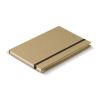Karton Notizbuch A5 Braun | 1-farbiger Siebdruck | Rückseite | 100 mm x 140 mm | Nicht verfügbar