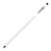 Langlebiger Aluminiumbleistift mit Radiergummi Weiss | Digitaldruck | Schaft | 95 mm x 5 mm | Nicht verfügbar