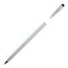 Langlebiger Aluminiumbleistift mit Radiergummi Silber | Digitaldruck | Schaft | 95 mm x 5 mm | Nicht verfügbar