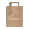 Papiertüte 70g/m² 28x10x22cm Braun | ohne Werbeanbringung | Nicht verfügbar | Nicht verfügbar | Nicht verfügbar
