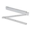 Zollstock Holz 2m Made in EU Weiss | 1-farbiger Tampondruck | Seite 2 | 65 mm x 25 mm | Nicht verfügbar