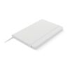 Notizbuch A5 PU mit FSC Rasterpunktseiten Weiss