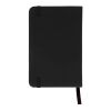 Notizbuch R-PET/PU GRS A6 Schwarz