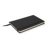 Notizbuch R-PET/PU GRS A5 Schwarz