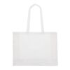 Tasche aus recycelter Baumwolle 140g/m² 49x14x37cm Weiss