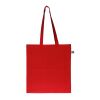 Tasche Fairtrade lang 140g 38x42 Rot / Weiß | ohne Werbeanbringung | Nicht verfügbar | Nicht verfügbar | Nicht verfügbar