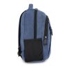 Rucksack Harper aus recyceltem Baumwoll-Canvas Dunkelblau