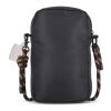 Croaabody Flaschenhalter-Tasche mit Paracord-Gurt Schwarz