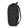 PU-beschichteter R-PET 600D Rolltop-Rucksack 20L Schwarz | ohne Werbeanbringung | Nicht verfügbar | Nicht verfügbar