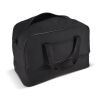 R-PET 600D Sport- und Reisetasche 55,5 x 25 x 36 cm 50 l Schwarz | Digital Transferdruck | Fach Vorderseite | 160 mm x 100 mm