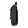 rPET 600D Navi Laptop-Rucksack 36 x 40 x 10 cm Schwarz