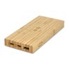 Bamboo Powerbank Wireless Charging 8000mAh Natur | ohne Werbeanbringung | Nicht verfügbar | Nicht verfügbar
