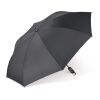 Luxuriöser 23” Wende-Regenschirm mit automatischer Öffnung und Schließung Schwarz