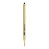 Sleek Stylus Executive Kugelschreiber gold | 1-farbiger Siebdruck | Schaft-Clipverlängerung | 15.00 mm x 38.00 mm